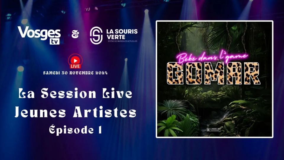 La Souris Verte #sessionlive jeunes artistes n°1 : GOMAR