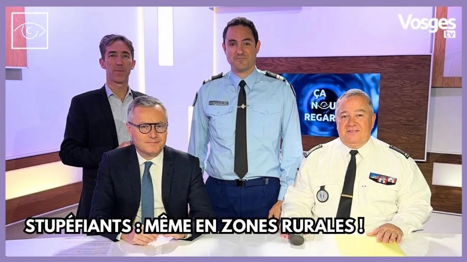Stupéfiants : même en zones rurales !