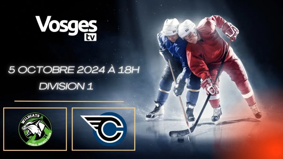 Hockey : Wildcats Epinal VS Corsaires Nantes - 5 octobre 2024