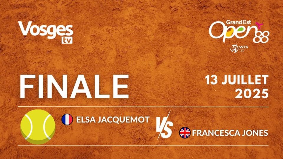 Tennis - Finale 2025 Grand Est Open 88