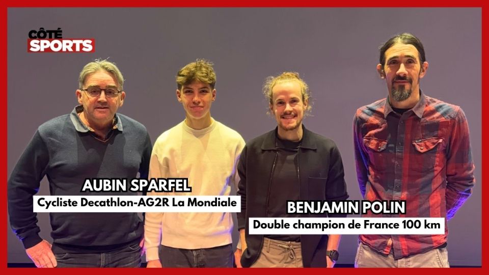 Côté Sports au Mérite Sportif : Aubin Sparfel & Benjamin Polin