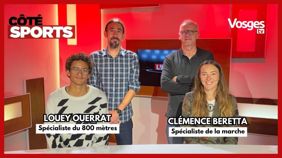 Côté Sports : Clémence Beretta & Louey Ouerrat