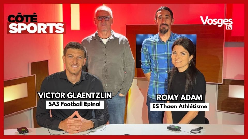 Côté Sports : Victor Glaentzlin & Romy Adam 