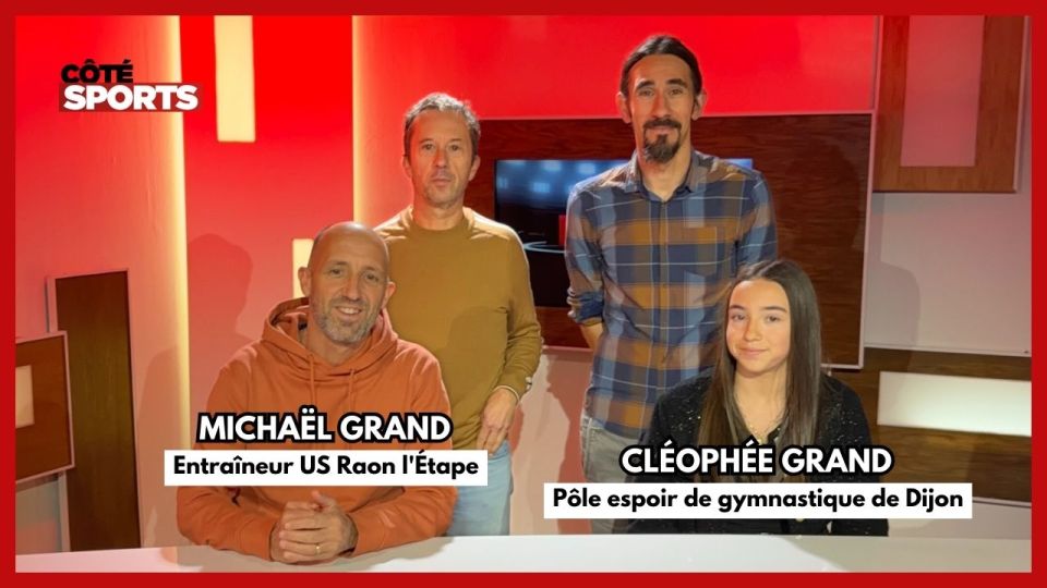 Côté Sports : Cléophée & Michaël Grand 
