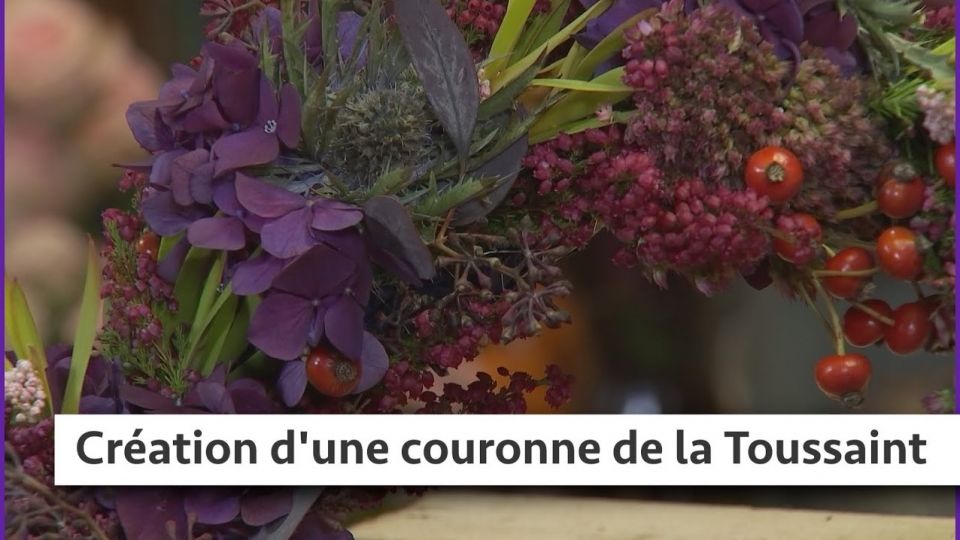 Atelier du jardin : Couronne de la Toussaint