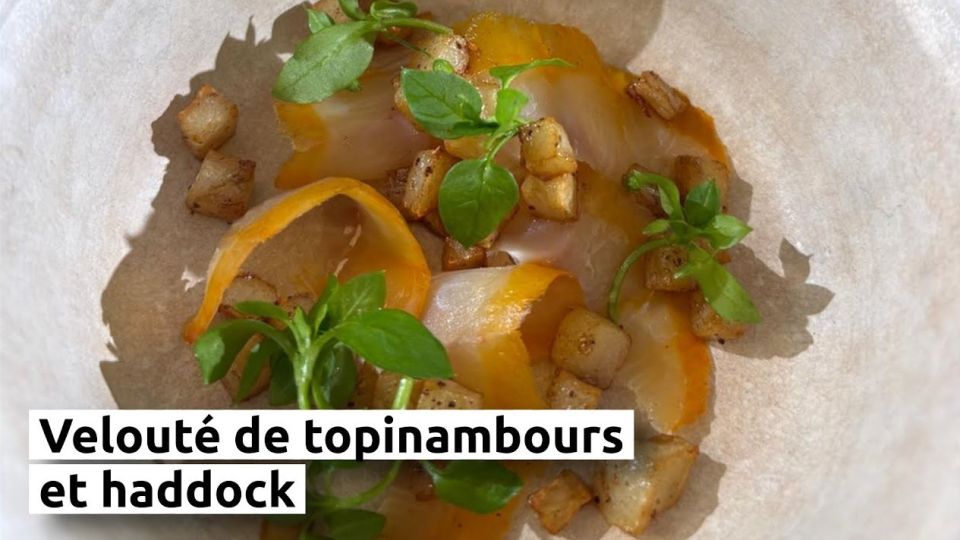 A feu doux : Le Gaigne #1 Velouté de topinambours et haddock