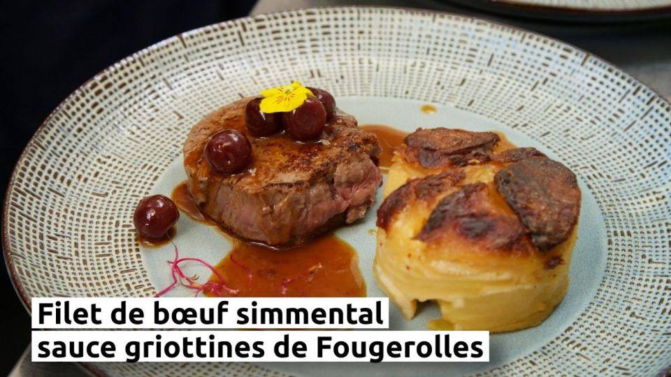 A feu doux : Les Calmosiens #04 Filet de bœuf simmental, sauce griottines de Fougerolles