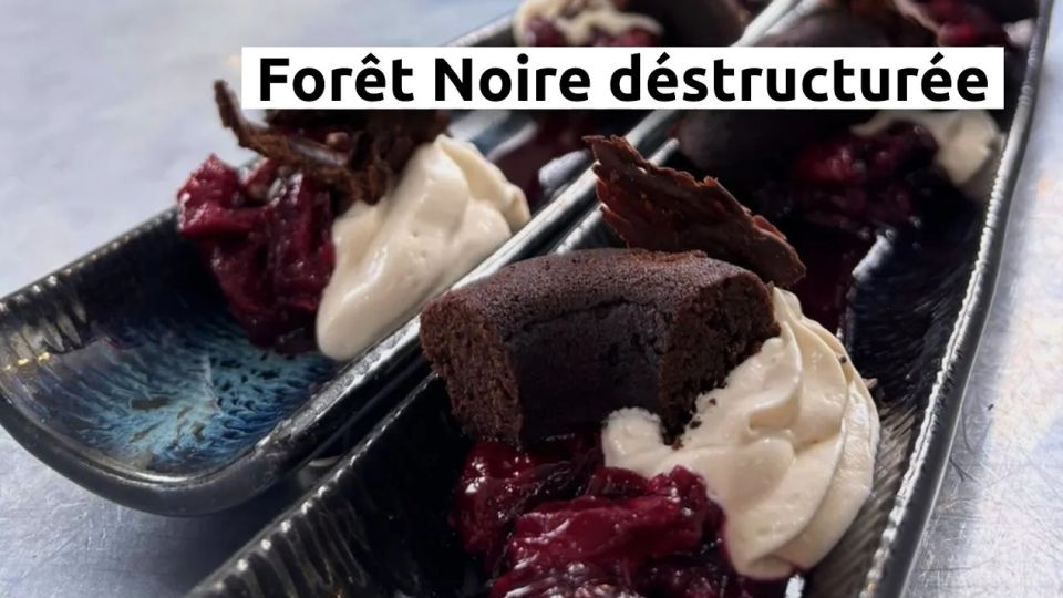 A feu doux : Les Commis #05 Forêt Noire déstructurée