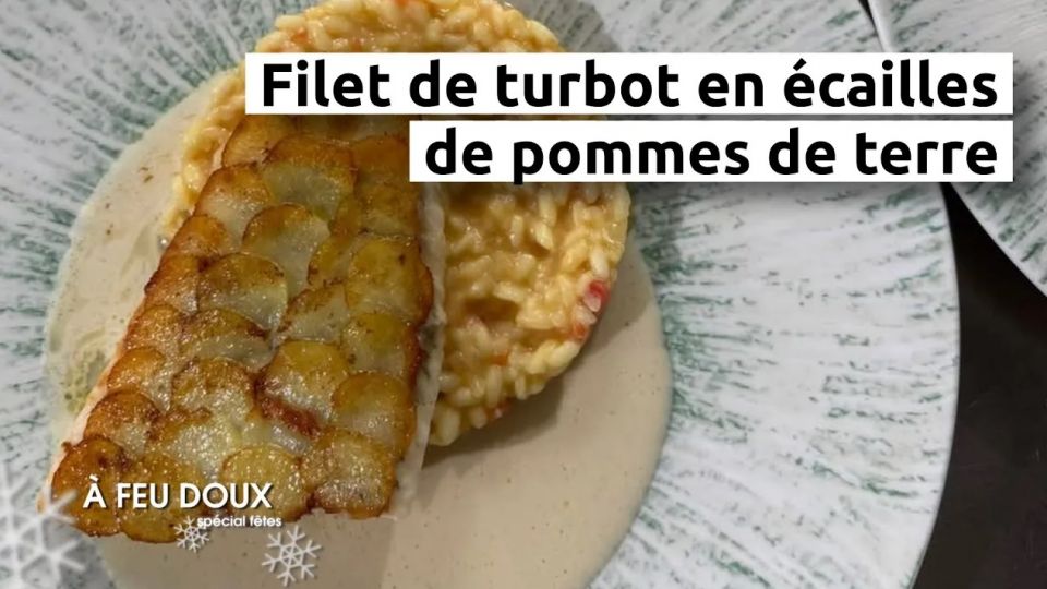A feu doux : Arcus #03 Filet de turbot en écailles de pommes de terre