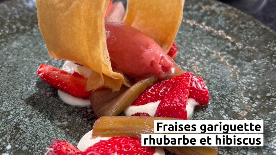 A feu doux : Racines #05 Fraises gariguette, rhubarbe et hibiscus
