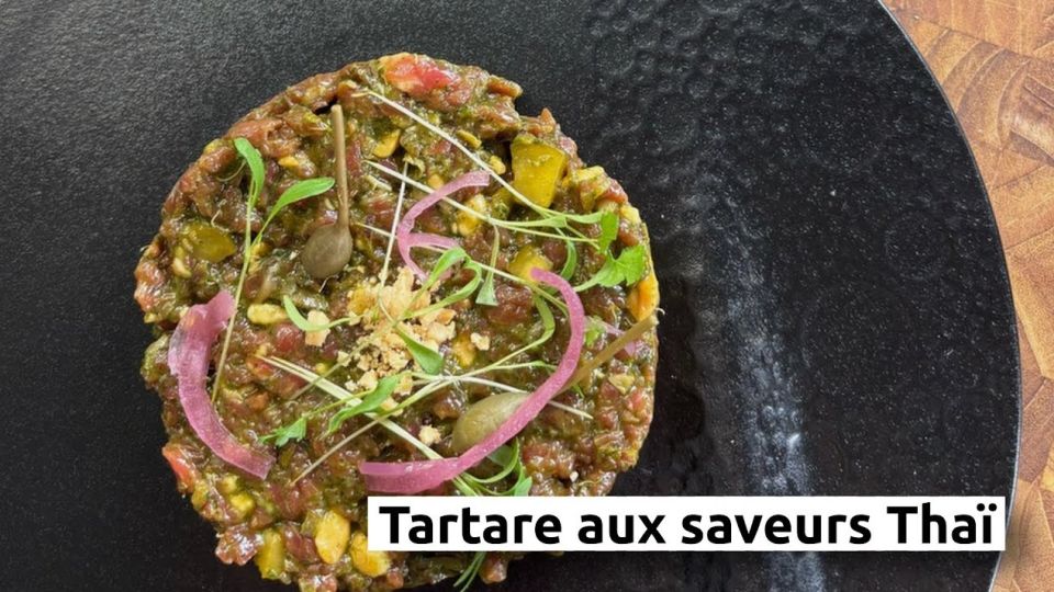 A feu doux : L'Auberge de Saint-Amé #2 Tartare aux saveurs Thaï