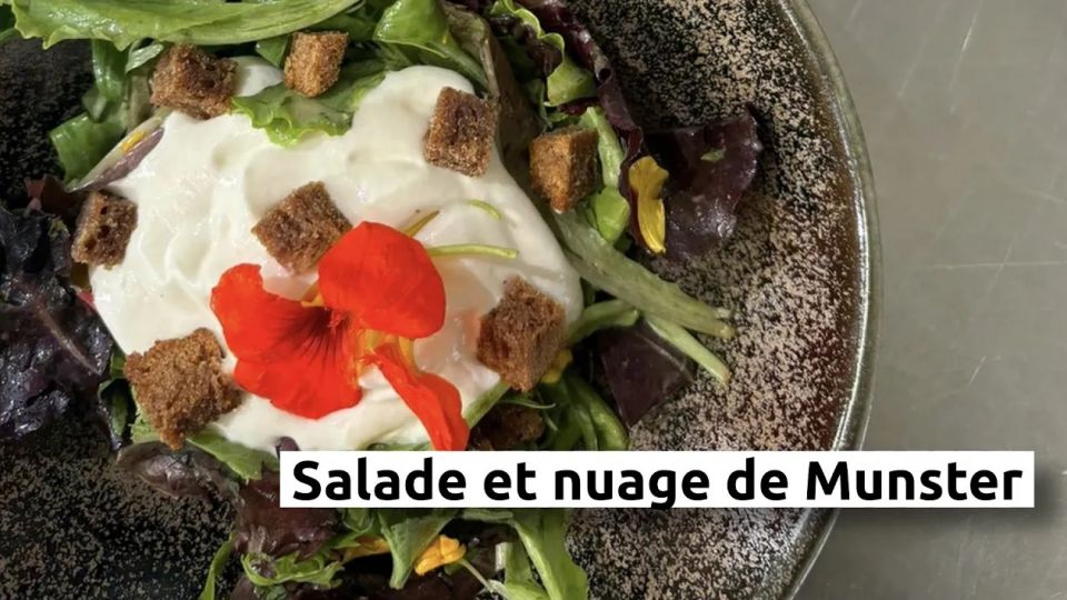 A feu doux : Le Gaigne #04 Salade et nuage de Munster