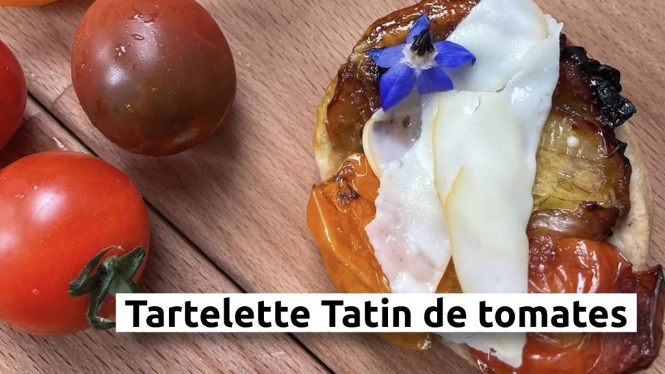 A feu doux : Jacques-Table à vin #02 Tartelette Tatin de tomates