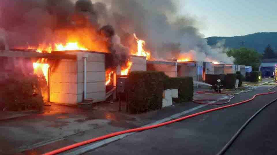 Saint-Nabord : plusieurs pavillons détruits dans un incendie </BR>