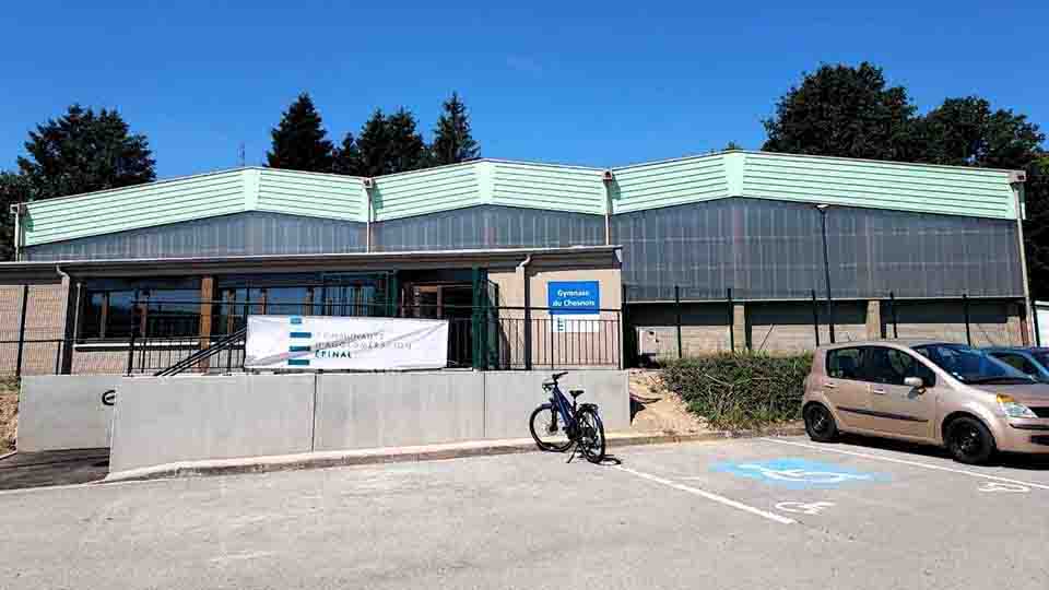 La Vôge-les-Bains : le gymnase du Chesnois plus moderne et plus économe !</BR>