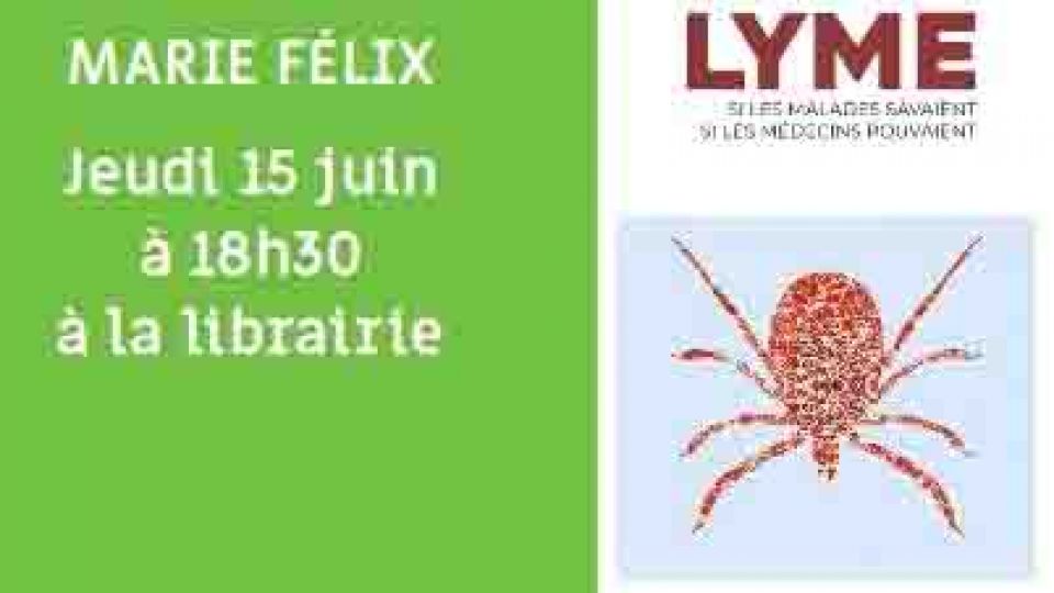 Lyme : dédicace d’une malade ce jeudi au Moulin des lettres à Epinal</BR>