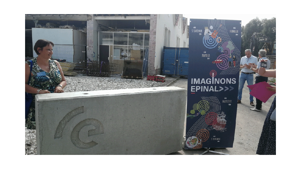 Épinal : la première pierre des nouvelles archives posée !</BR>