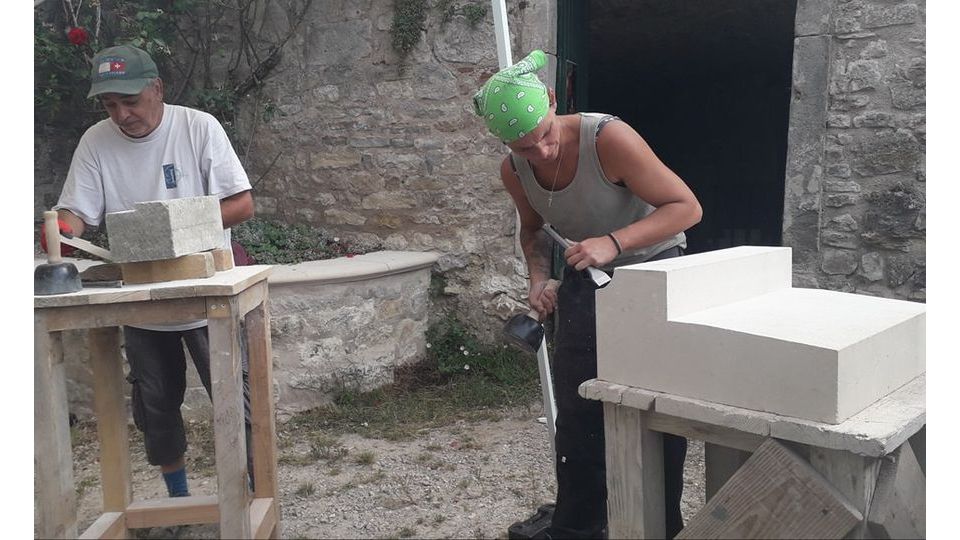 La taille de pierre à l'honneur à Châtel-sur-Moselle </BR>