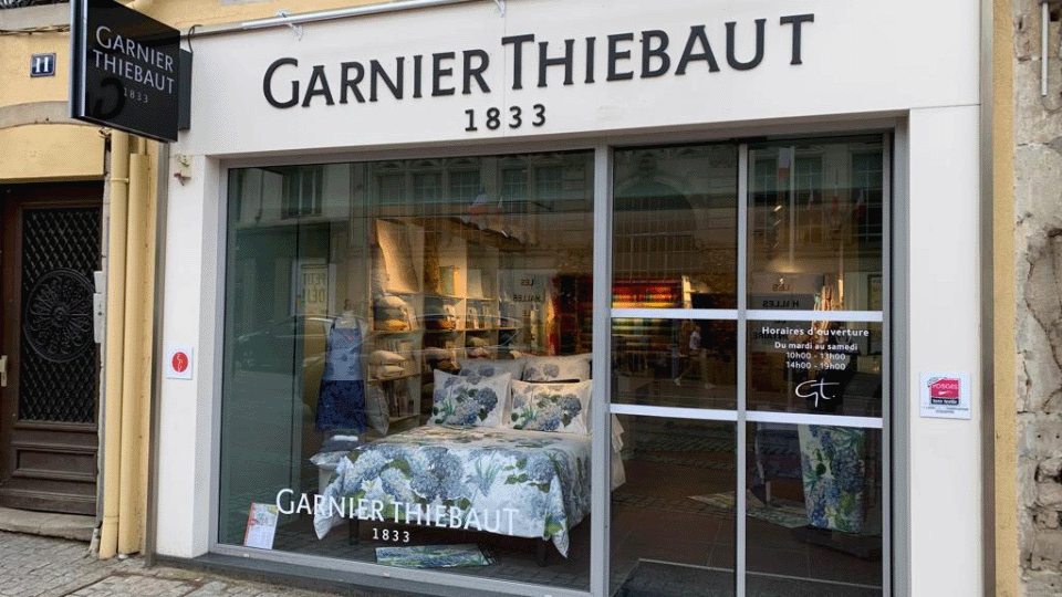 Une nouvelle boutique Garnier-Thiébaut à Remiremont</BR>