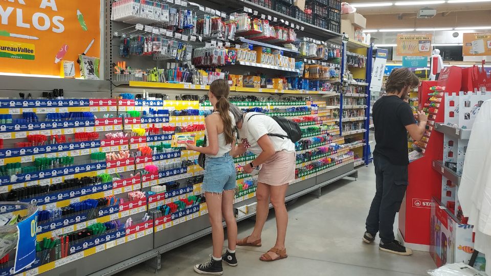 L’heure est aux achats de fournitures scolaires