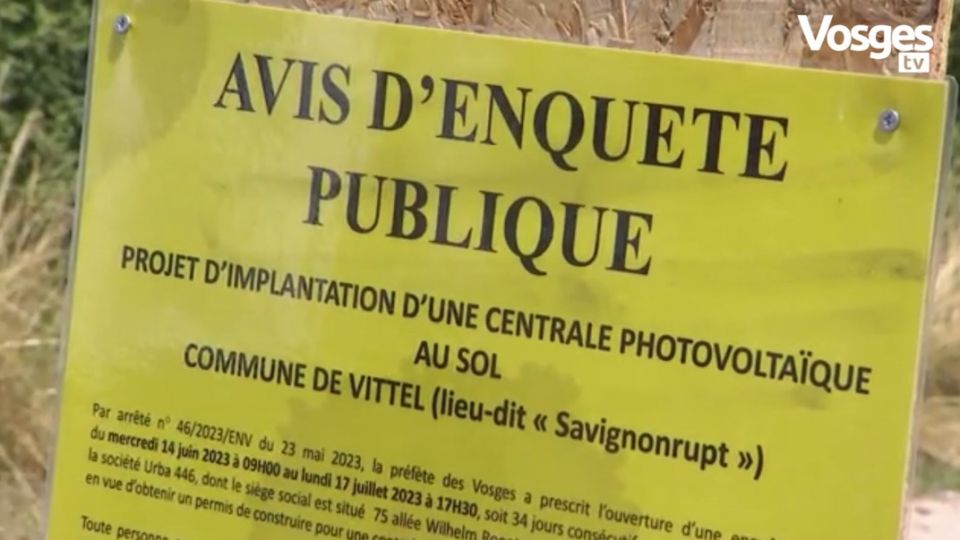 Oiseaux Nature et Loana s’expriment sur le parc photovoltaïque de Vittel