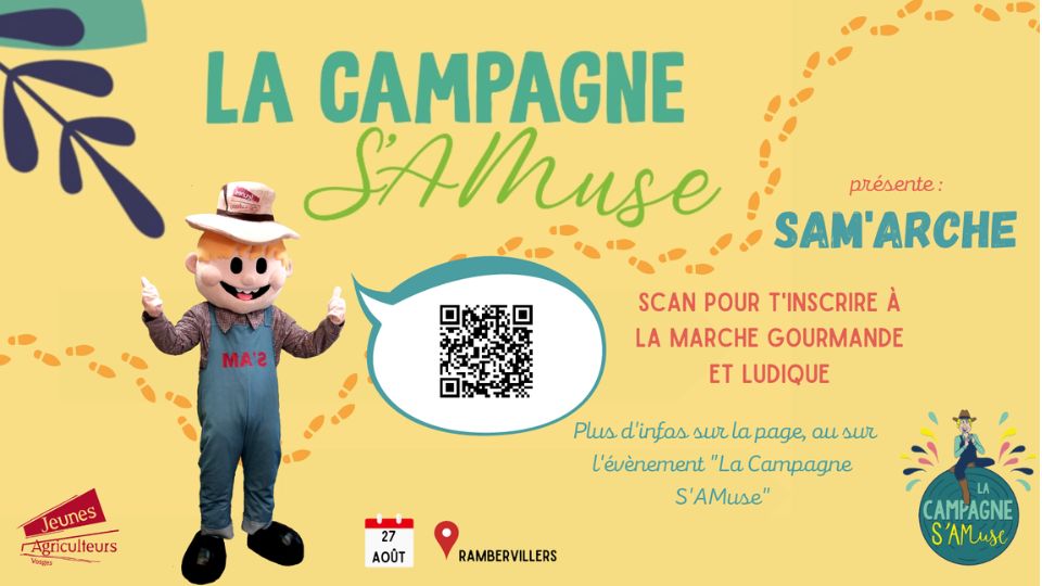 La Campagne S’AMuse le 27 août à Rambervillers