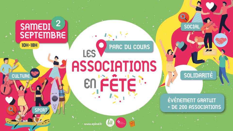 Les associations en fête le samedi 2 septembre à Epinal