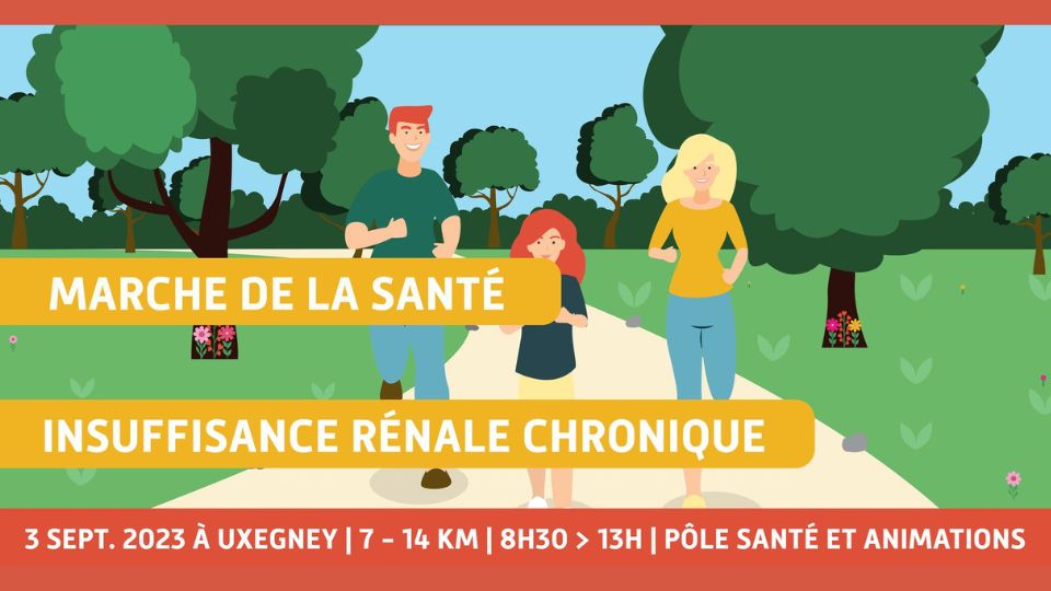 Marche de la santé le 3 septembre à Uxegney