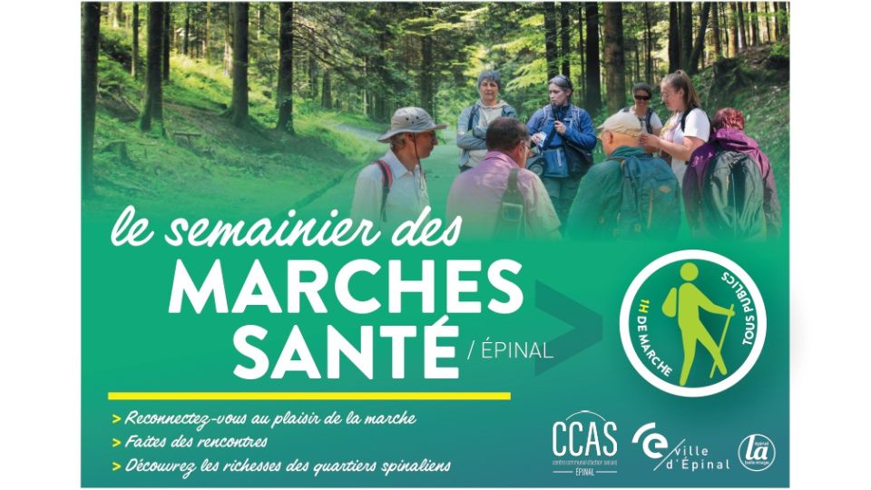 Nouveau(x) départ(s) pour les marches santé d'Epinal
