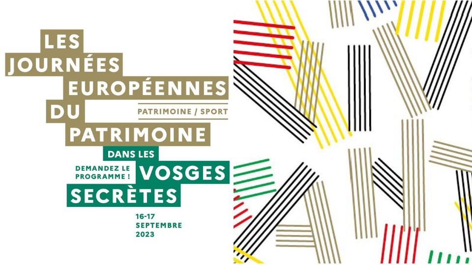 Programme des Journées Européennes du Patrimoine dans les Vosges Secrètes