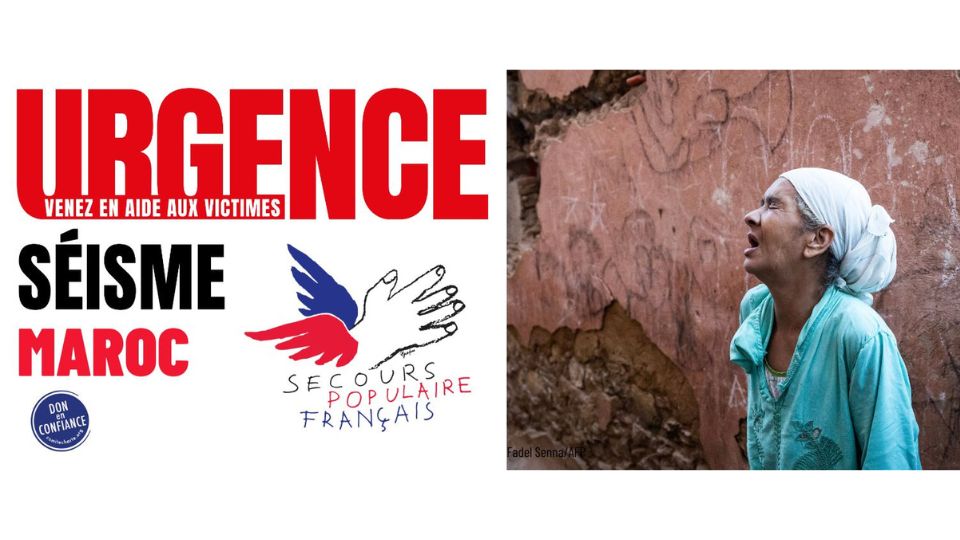 Séisme au Maroc : 1 200 euros envoyés par le Secours populaire