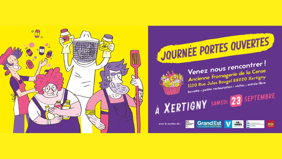 Journée portes ouvertes chez Les Amis d’Ici à Xertigny le 23 septembre