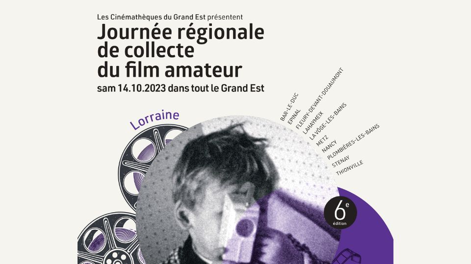 Journée régionale de collecte du film amateur le 14 octobre