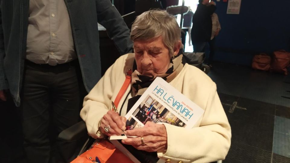 Ginette Kolinka, rescapée de la Shoah, présente à Épinal cet après-midi