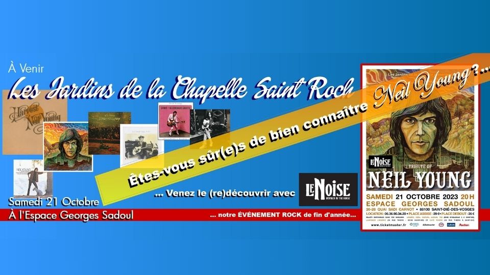 Tribute to Neil Young le 21 octobre à Saint-Dié-des-Vosges