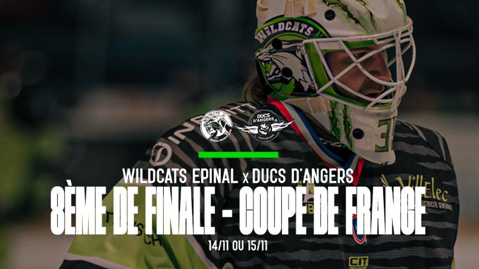 8e de finale de la Coupe de France : les Wildcats d'Epinal affronteront Angers