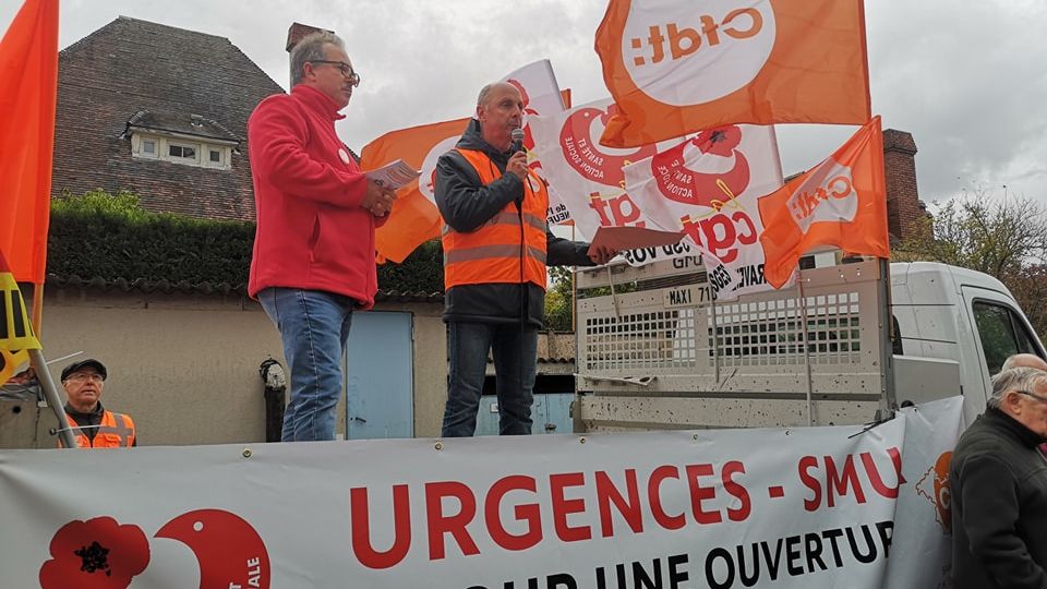 300 personnes ont manifesté à Vittel pour des urgences ouvertes H24 et 7 jours sur 7