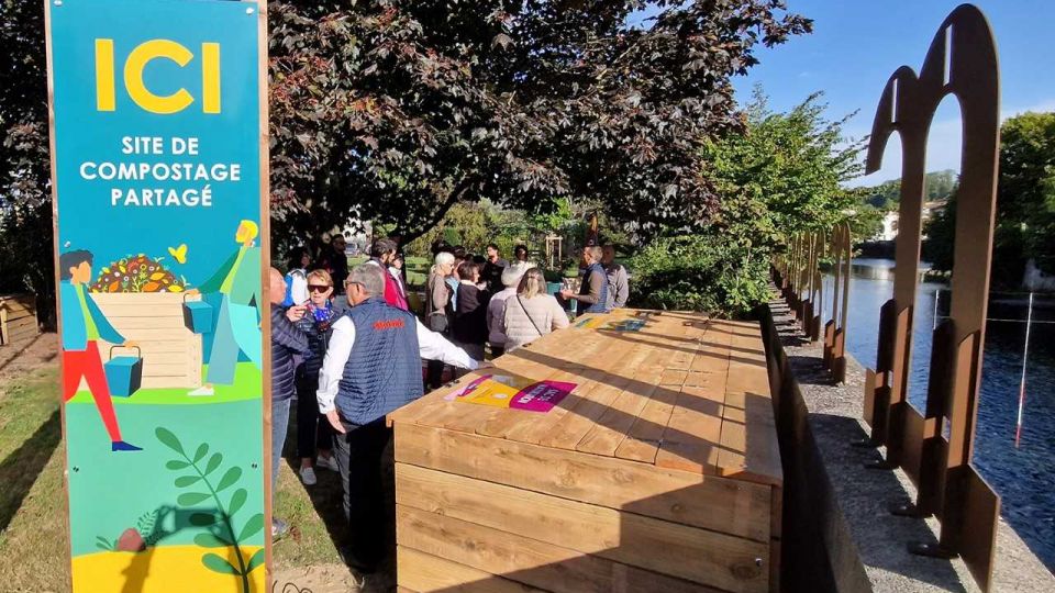 Le SICOVAD a inauguré un nouveau site de compostage à Épinal