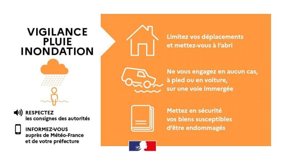 Inondations dans les Vosges, le département est en vigilance orange