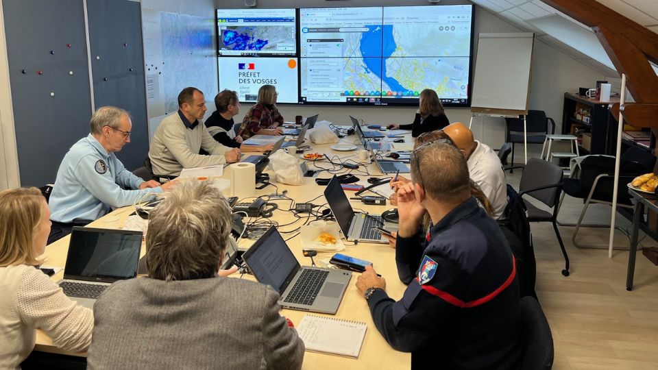 Inondations dans les Vosges, le point de la situation à 15 h