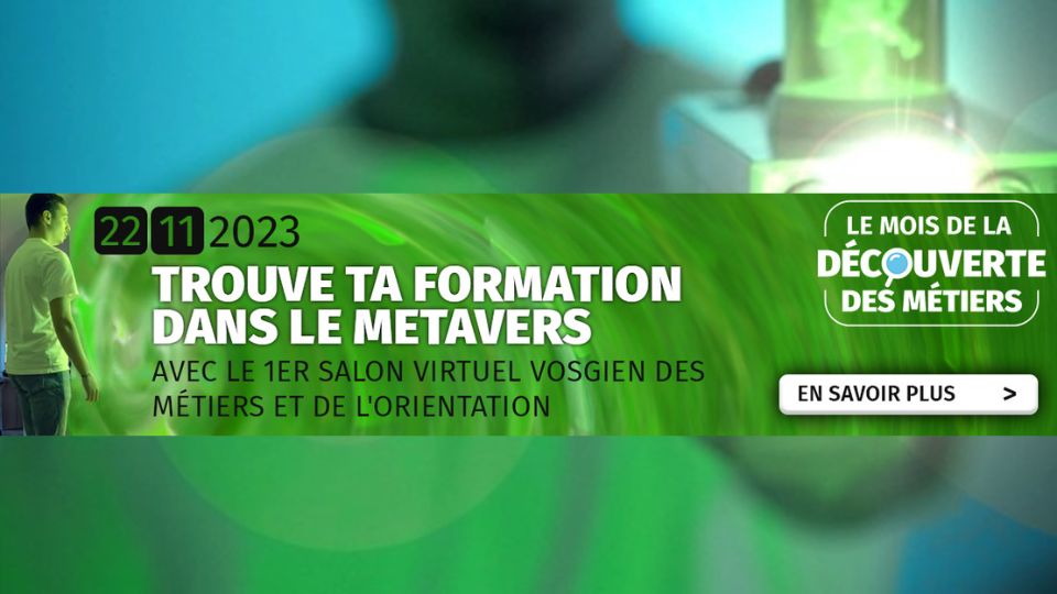1er Salon des métiers et de l’orientation dans le Métavers le 22 novembre
