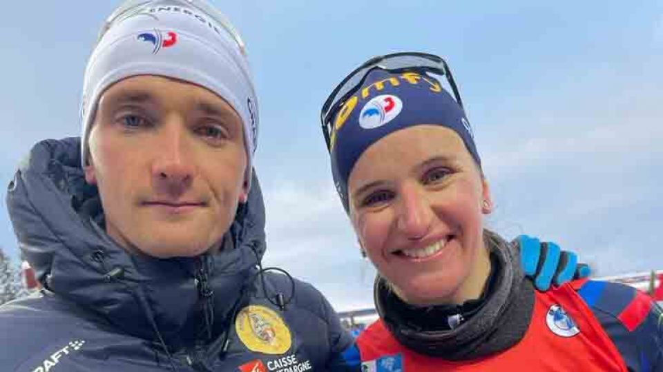 Biathlon : Fabien Claude 3ème du relais-single mixte à Östersund