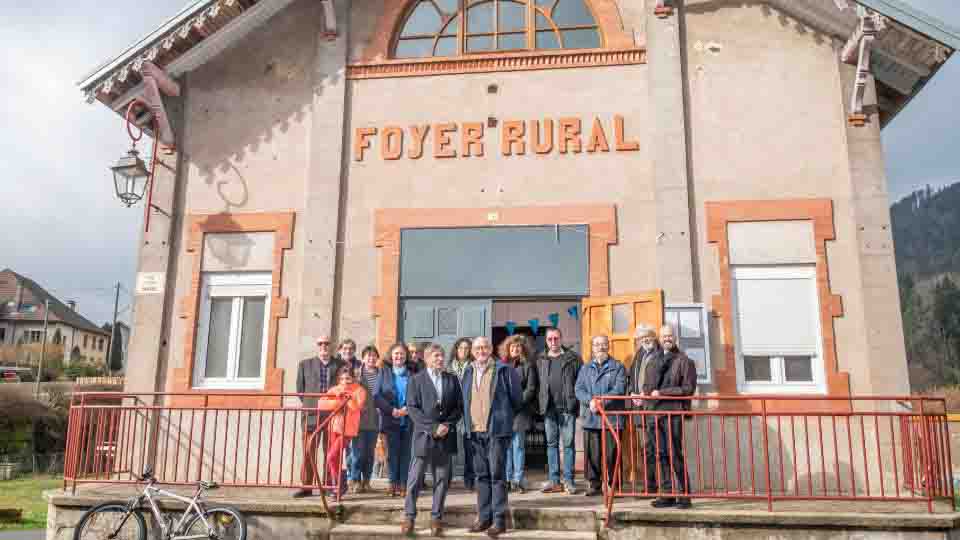 Lancement des travaux au foyer rural de Raon-lès-Leau