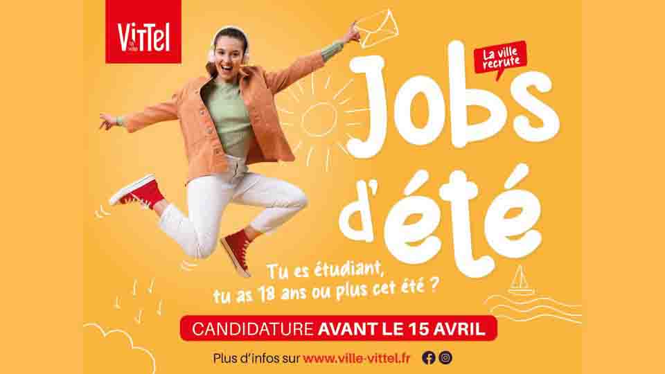 La ville de Vittel recrute des étudiants pour l’été