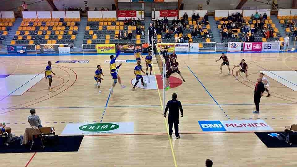 Playoffs volley : Victoire du SAS face à Harnes