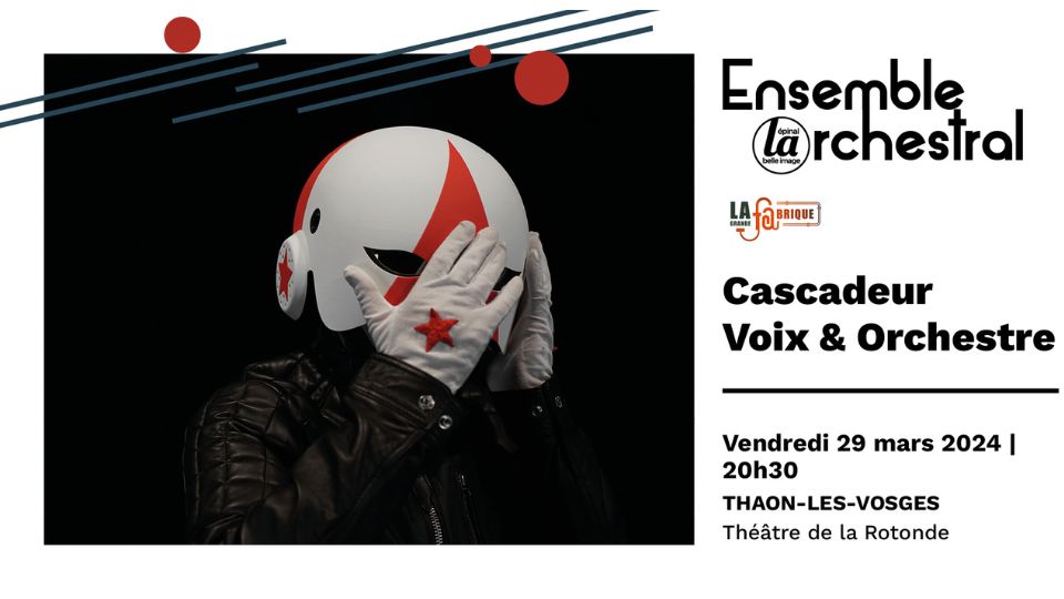 Cascadeur est en concert le 29 mars à 20h30 à la Rotonde