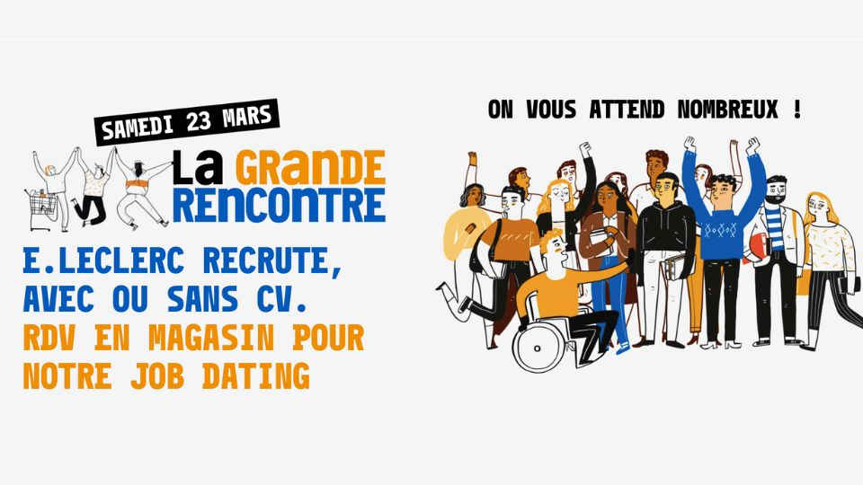 Une journée de l'emploi le 23 mars au Leclerc de Neufchâteau