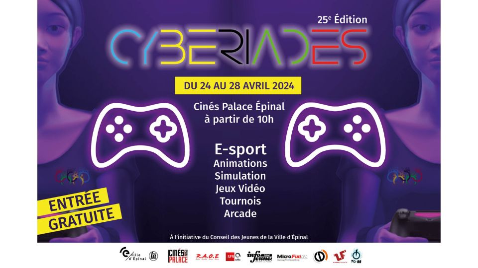 Les Cyberiades de retour aux Cinés Palace du 24 au 28 avril !