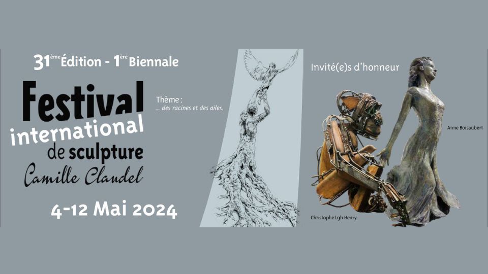 31e édition du Festival de Sculpture Camille Claudel à La Bresse du 4 au 12 mai
