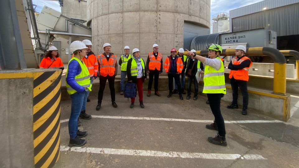 Le Club Industrie CCI Vosges au sein de l'entreprise Egger de Rambervillers autour du thème de la gestion de l'eau